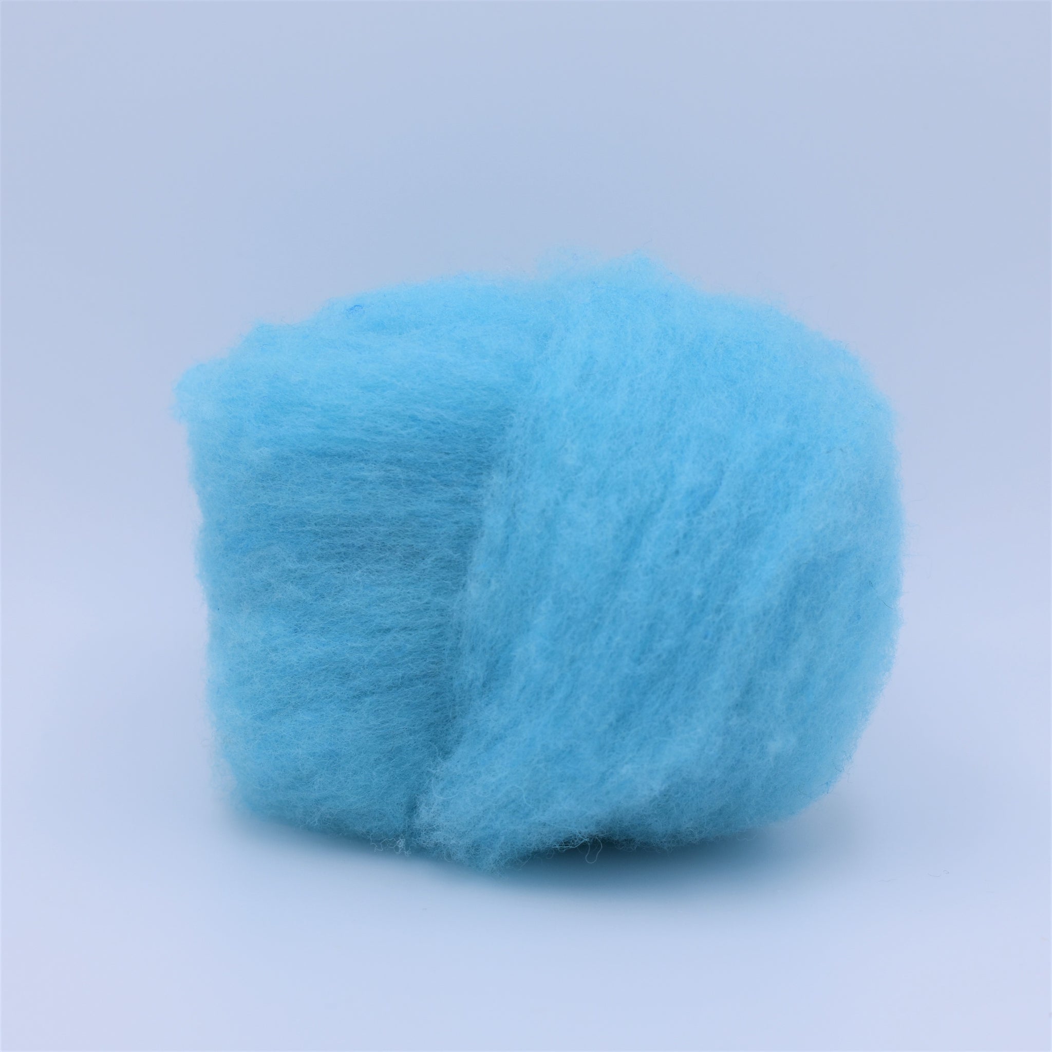 Needle Felting Wool Roving Berlin Blue 66s Merino Wool Roving For